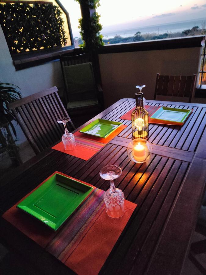 "Appartamento Del Mare Gliaca" Con Vista Isole Eolie,Ampia Terrazza,Wifi E Parcheggio Privato Gratuito Piraino Zewnętrze zdjęcie
