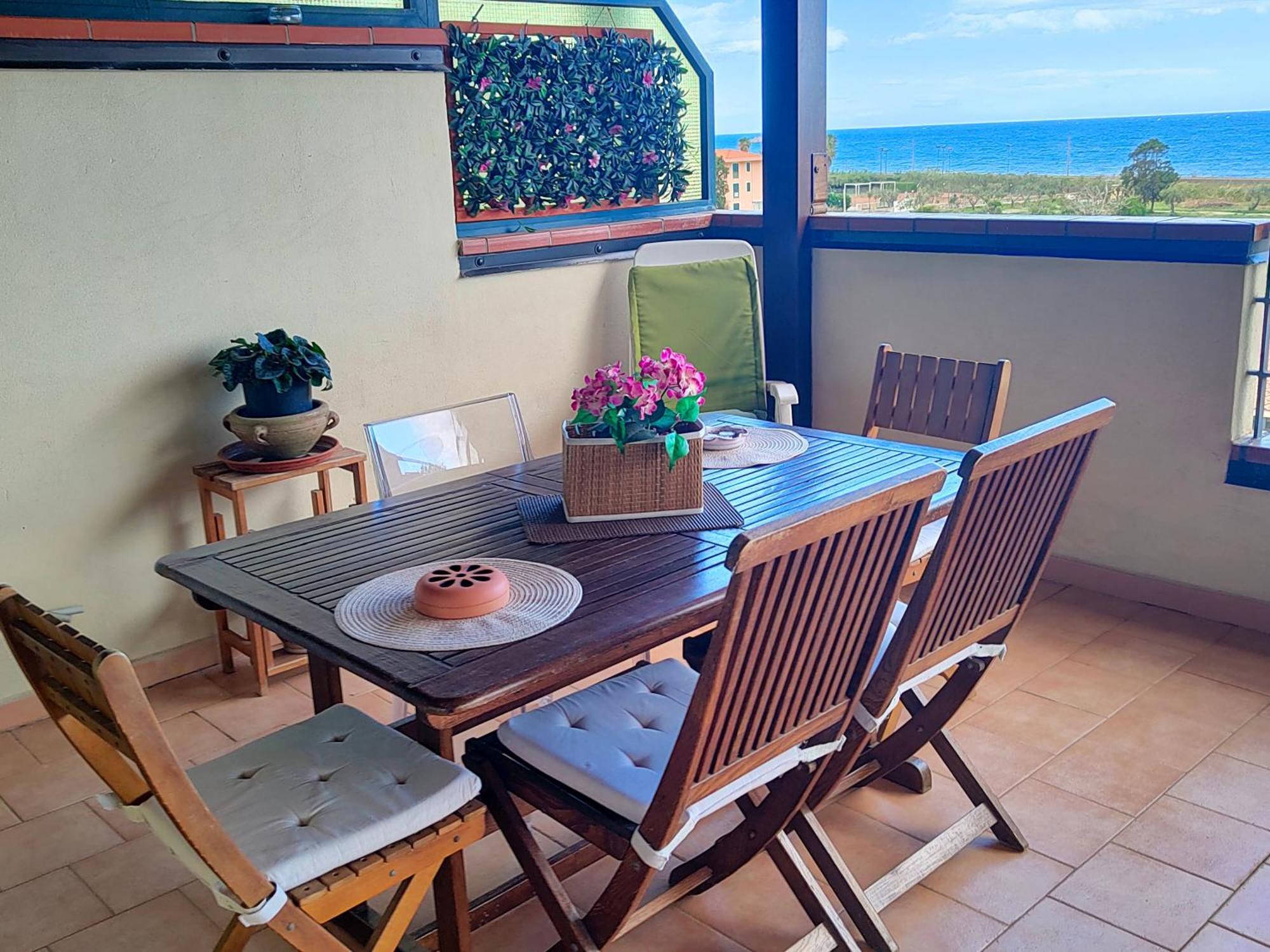 "Appartamento Del Mare Gliaca" Con Vista Isole Eolie,Ampia Terrazza,Wifi E Parcheggio Privato Gratuito Piraino Zewnętrze zdjęcie