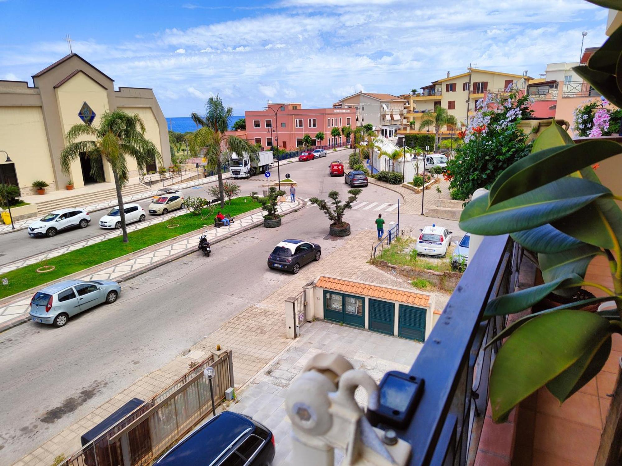 "Appartamento Del Mare Gliaca" Con Vista Isole Eolie,Ampia Terrazza,Wifi E Parcheggio Privato Gratuito Piraino Zewnętrze zdjęcie